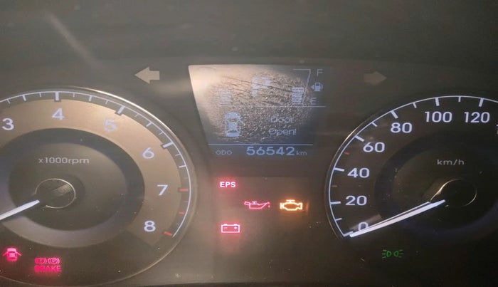 2012 Hyundai Verna FLUIDIC VTVT 1.6 EX AT, Petrol, Automatic, 56,542 km, interior