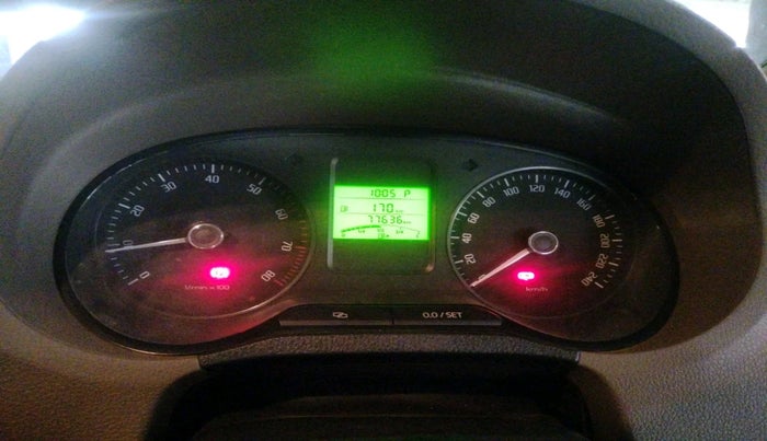 2014 Skoda Rapid ELEGANCE 1.6 MPI AT, Petrol, Automatic, 77,636 km, interior