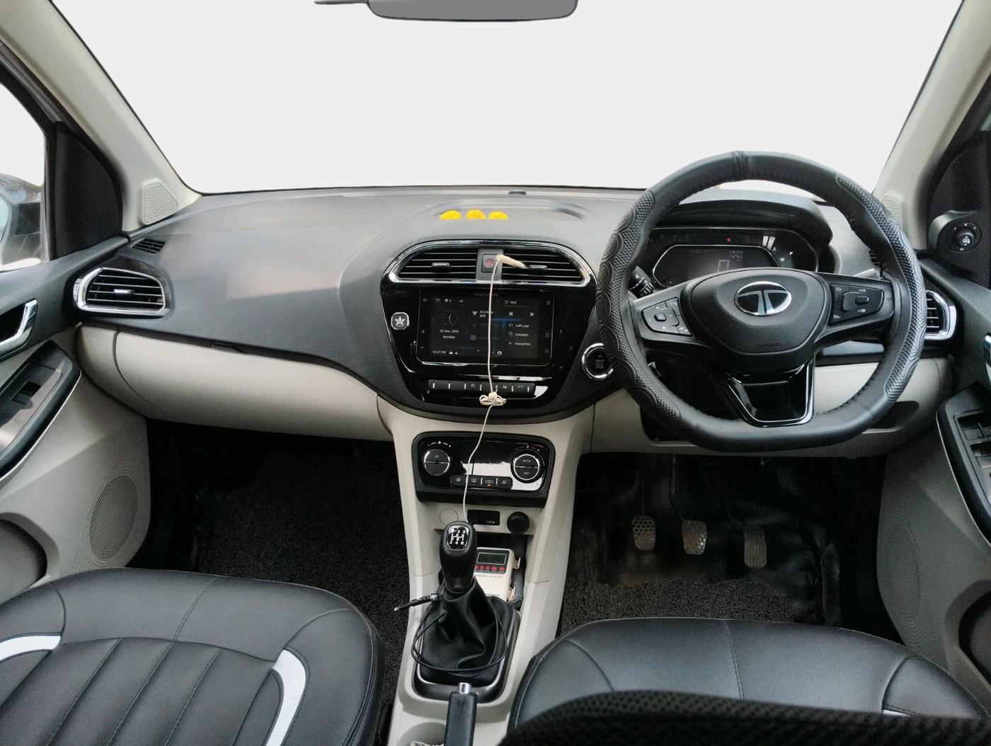 2024 Tata TIGOR XZ PLUS PETROL, Petrol, Manual, 5,400 km, interior