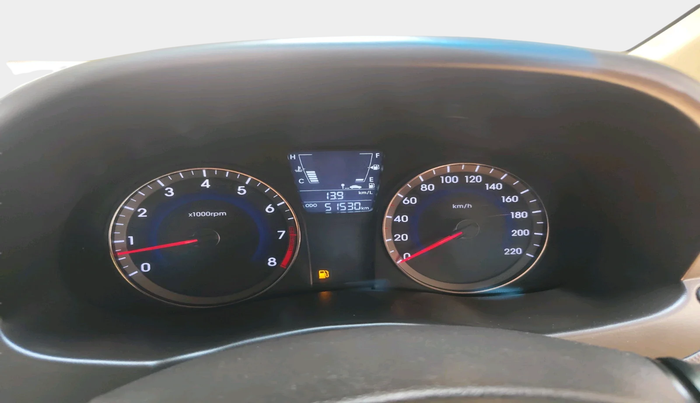 2014 Hyundai Verna FLUIDIC 1.6 VTVT SX, Petrol, Manual, 51,530 km, interior