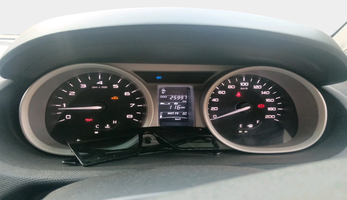 2017 Tata TIGOR XZ (O) PETROL, Petrol, Manual, 25,997 km, interior