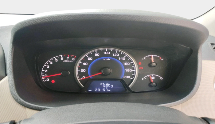 2017 Hyundai Grand i10 SPORTZ (O) 1.2 KAPPA VTVT, Petrol, Manual, 29,157 km, interior