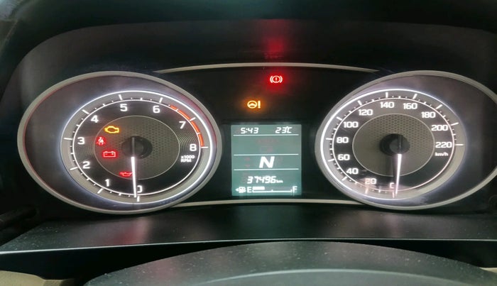 2018 Maruti Dzire VXI AMT, Petrol, Automatic, 37,496 km, interior