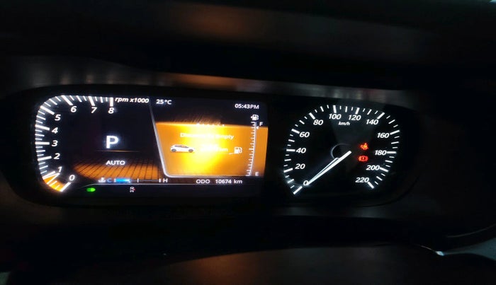 2023 Tata ALTROZ XZA, Petrol, Automatic, 10,674 km, interior