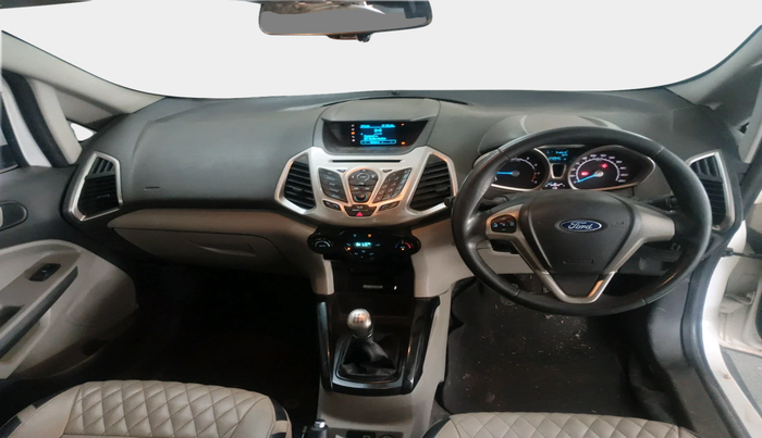 2014 Ford Ecosport TITANIUM 1.0L ECOBOOST, Petrol, Manual, 1,23,945 km, interior