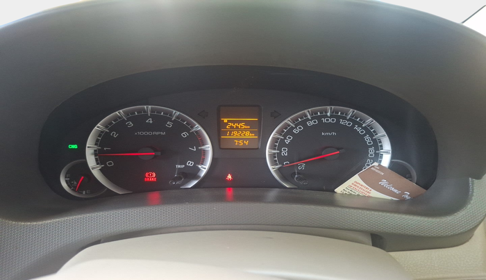 2015 Maruti Ertiga VXI CNG, Petrol, Manual, 1,19,228 km, interior