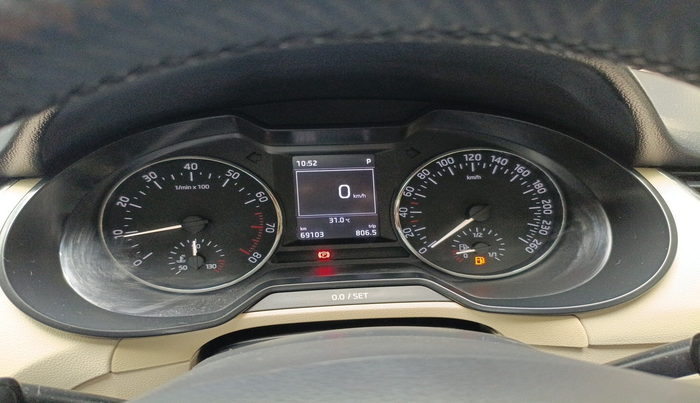 2016 Skoda Octavia STYLE PLUS AT 1.8 TSI, Petrol, Automatic, 69,103 km, interior