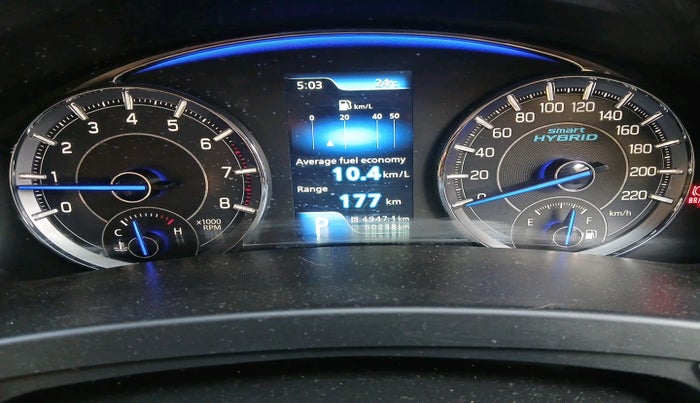 2022 Maruti Ciaz ALPHA  AT 1.5 SHVS PETROL, Petrol, Automatic, 60,238 km, interior