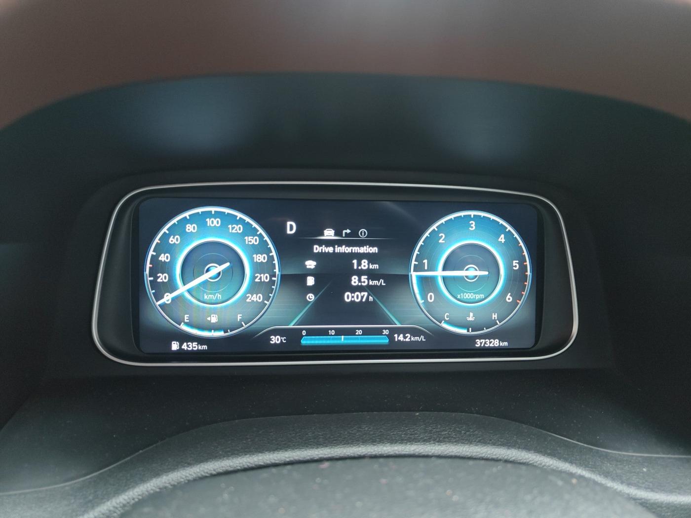 2021 Hyundai ALCAZAR 1.5 SIGNATURE (O) AT 6STR, Diesel, Automatic, 37,328 km, interior