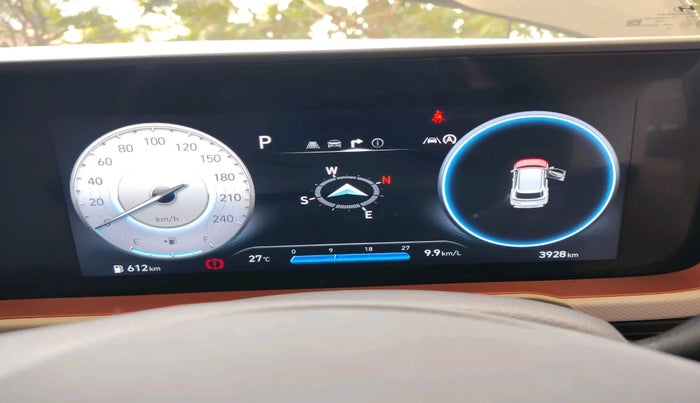 2025 Hyundai Creta Creta SX (O) 1.5 MPI IVT, Petrol, Automatic, 3,928 km, interior