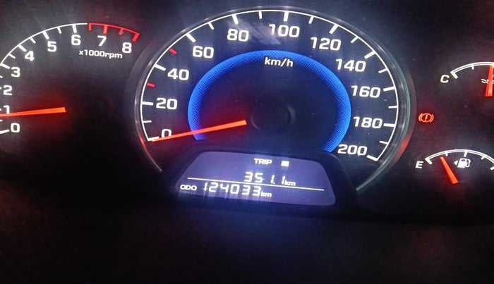 2018 Hyundai Grand i10 MAGNA 1.2 KAPPA VTVT, Petrol, Manual, 1,24,033 km, interior