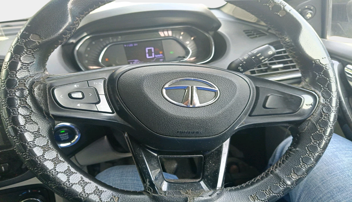 2022 Tata TIGOR XZ PLUS CNG, Petrol, Manual, 91,809 km, interior
