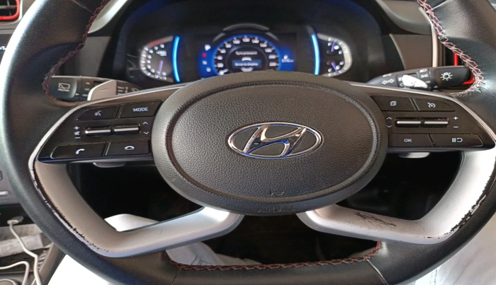 2020 Hyundai Creta SX (O) 1.4 TURBO DCT DUAL TONE, Petrol, Automatic, 65,454 km, interior