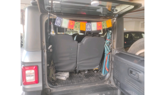 2023 Mahindra Thar LX PETROL HT 4WD AT, Petrol, Automatic, 49,276 km, exterior