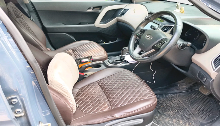 2017 Hyundai Creta SX PLUS AT 1.6 PETROL, Petrol, Automatic, 63,445 km, interior