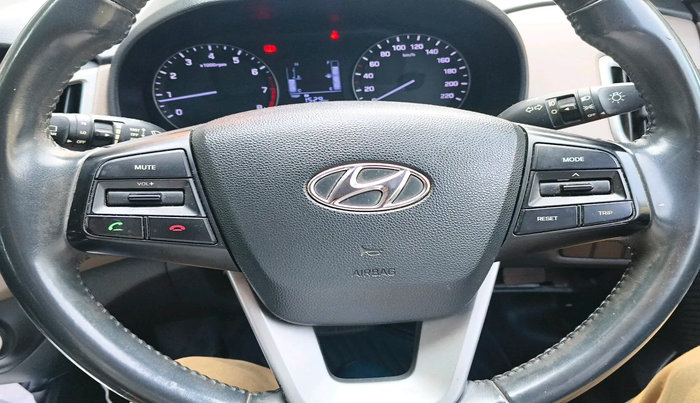 2017 Hyundai Creta SX PLUS AT 1.6 PETROL, Petrol, Automatic, 63,445 km, interior