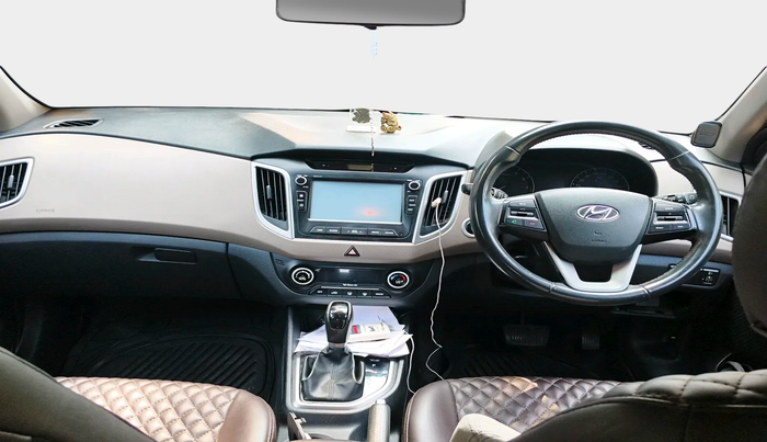 2017 Hyundai Creta SX PLUS AT 1.6 PETROL, Petrol, Automatic, 63,445 km, interior