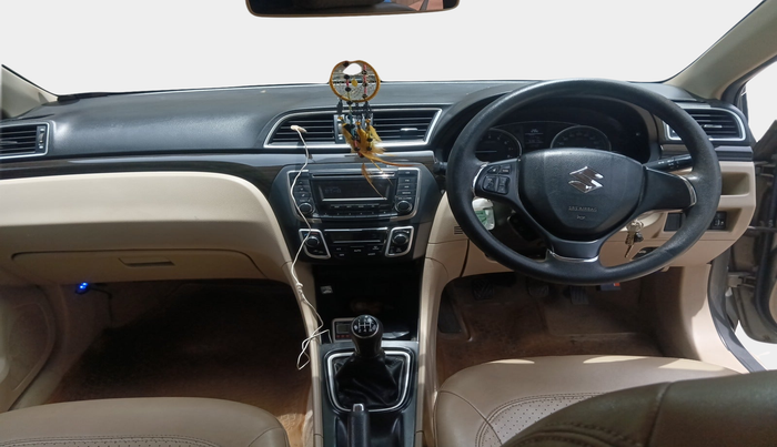 2017 Maruti Ciaz DELTA 1.4 MT PETROL, Petrol, Manual, 53,617 km, interior