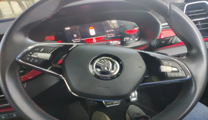 2023 Skoda KUSHAQ MONTE CARLO 1.0L TSI AT, Petrol, Automatic, 11,937 km, interior