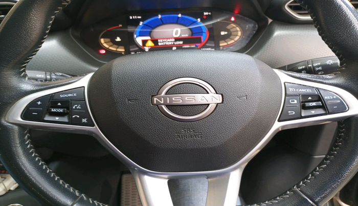 2022 Nissan MAGNITE XV PREMIUM TURBO CVT, Petrol, Automatic, 18,385 km, interior