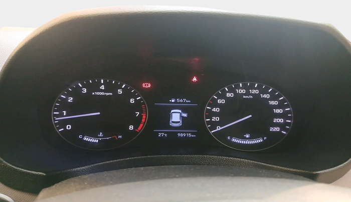 2019 Hyundai Creta SX (O) 1.6 PETROL, Petrol, Manual, 98,915 km, interior