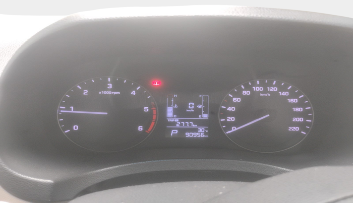 2016 Hyundai Creta SX PLUS AT 1.6 DIESEL, Diesel, Automatic, 90,956 km, interior