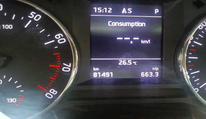 2017 Skoda Octavia STYLE PLUS AT 1.8 TSI, Petrol, Automatic, 81,491 km, interior