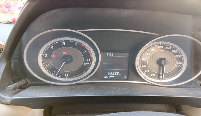 2017 Maruti Dzire VXI, Petrol, Manual, 53,398 km, interior