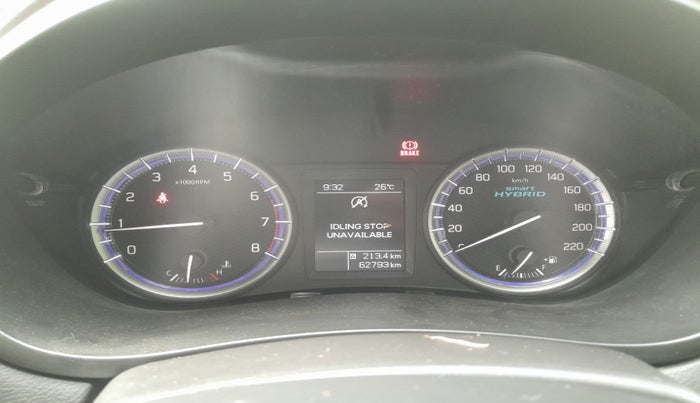 2020 Maruti S Cross ZETA 1.5, Petrol, Manual, 62,793 km, interior