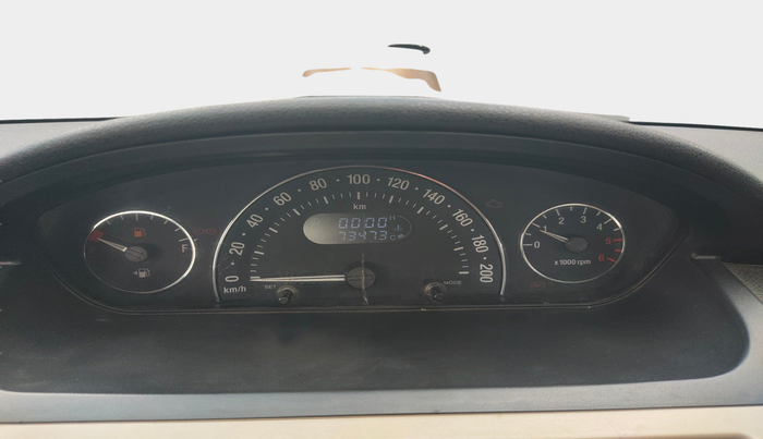 2012 Tata Indica Vista VX QUADRAJET, Diesel, Manual, 73,473 km, interior