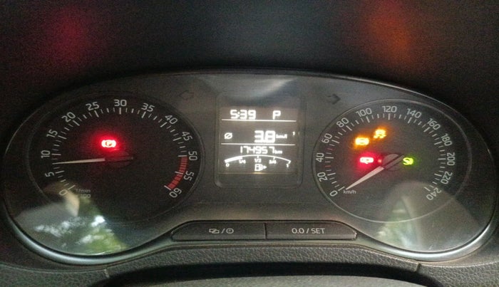 2017 Skoda Rapid STYLE 1.5 TDI AT, Diesel, Automatic, 1,74,957 km, interior