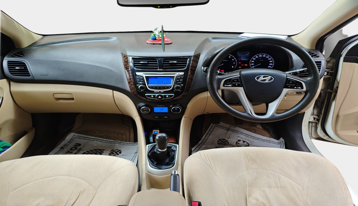 2011 Hyundai Verna FLUIDIC 1.6 VTVT SX, Petrol, Manual, 86,835 km, interior