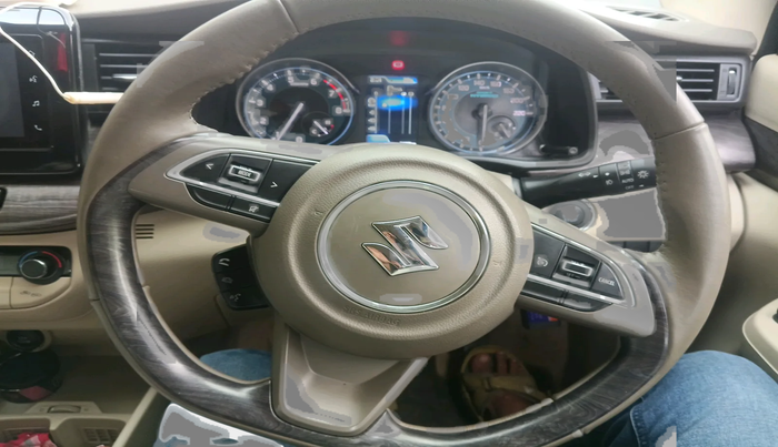 2022 Maruti Ertiga ZXI+ SHVS, Petrol, Manual, 8,698 km, interior