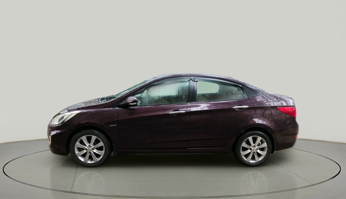 2013 Hyundai Verna FLUIDIC 1.6 VTVT SX AT, Petrol, Automatic, 64,857 km, exterior