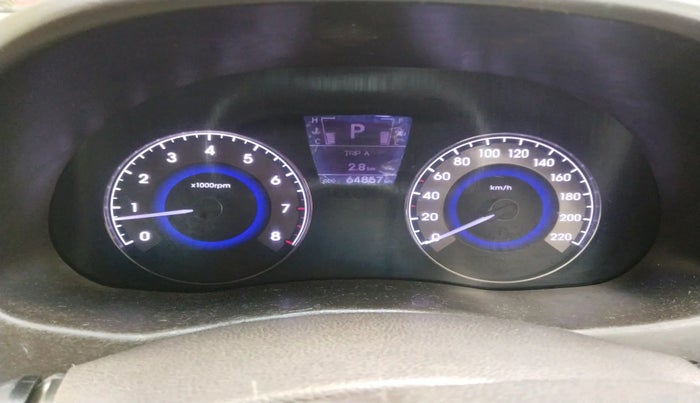 2013 Hyundai Verna FLUIDIC 1.6 VTVT SX AT, Petrol, Automatic, 64,857 km, interior