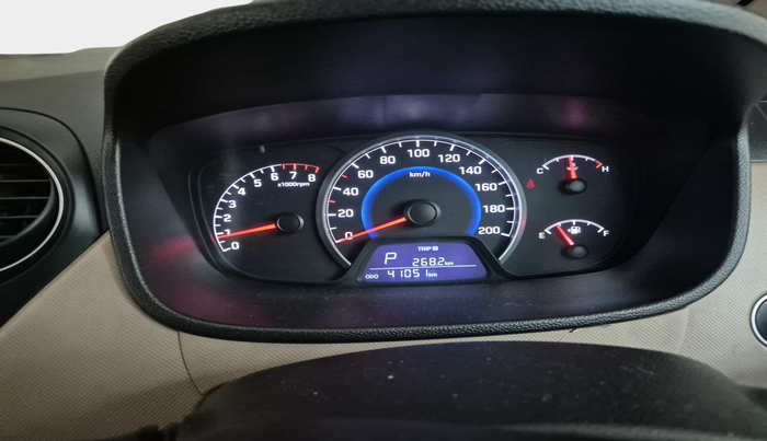 2014 Hyundai Grand i10 ASTA AT 1.2 KAPPA VTVT, Petrol, Automatic, 41,051 km, interior