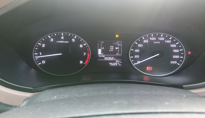 2017 Hyundai Elite i20 MAGNA 1.2, Petrol, Manual, 75,897 km, interior