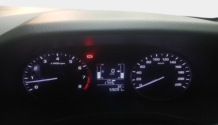 2017 Hyundai Creta SX PLUS 1.6 PETROL, Petrol, Manual, 59,091 km, interior