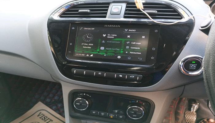 2021 Tata TIGOR XZA PLUS PETROL, Petrol, Automatic, 17,761 km, interior