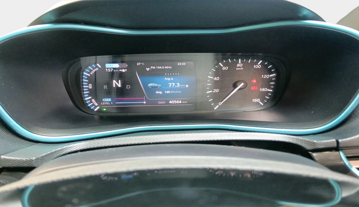 2022 Tata NEXON EV XZ PLUS DARK EDITION, Electric, Automatic, 40,534 km, interior