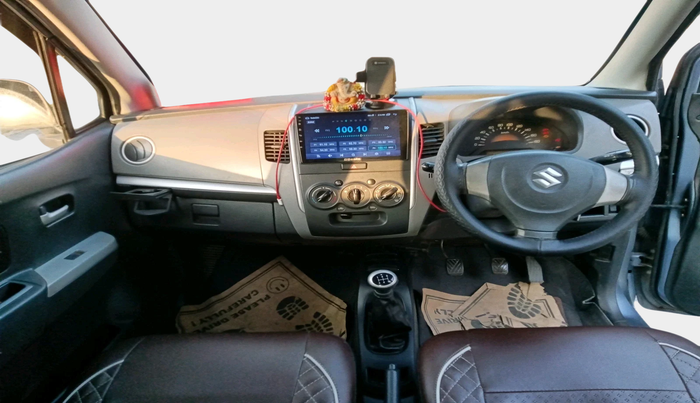 2012 Maruti Wagon R 1.0 LXI CNG, Petrol, Manual, 1,13,681 km, interior