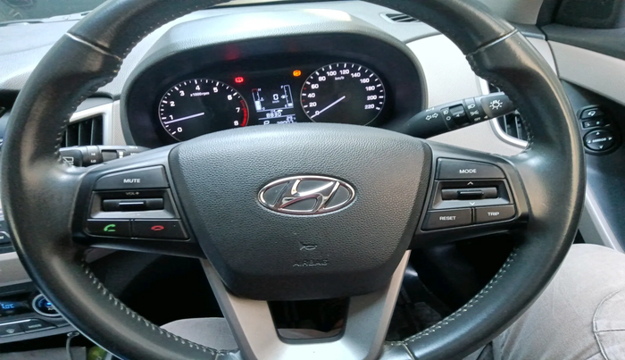 2018 Hyundai Creta SX PLUS AT 1.6 PETROL, Petrol, Automatic, 29,007 km, interior