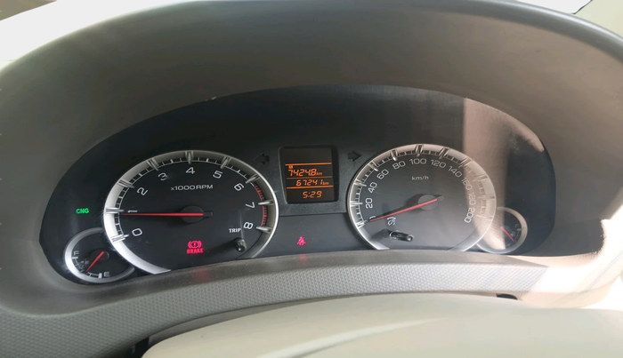 2016 Maruti Ertiga VXI CNG, Petrol, Manual, 67,241 km, interior