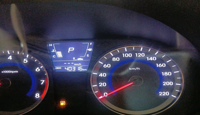 2013 Hyundai Verna FLUIDIC 1.6 VTVT SX AT, Petrol, Automatic, 40,316 km, interior