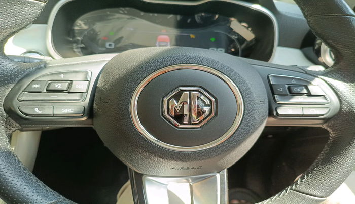 2023 MG ASTOR SMART 1.5 CVT, Petrol, Automatic, 6,324 km, interior