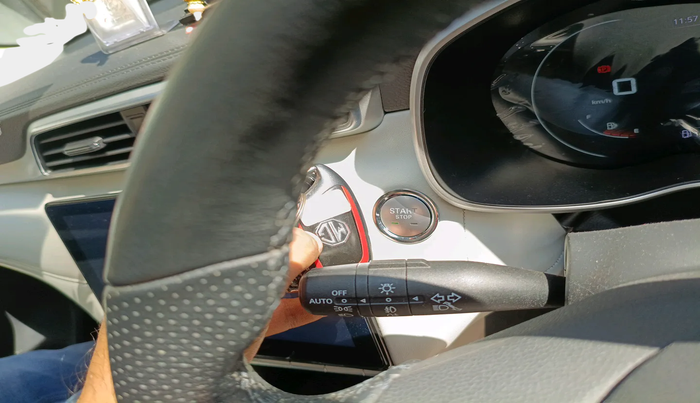 2023 MG ASTOR SMART 1.5 CVT, Petrol, Automatic, 6,324 km, interior