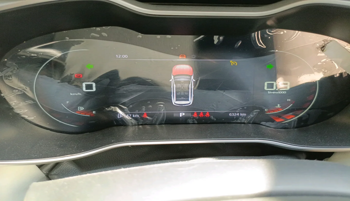 2023 MG ASTOR SMART 1.5 CVT, Petrol, Automatic, 6,324 km, interior