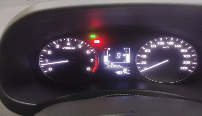 2017 Hyundai Creta E PLUS 1.6 PETROL, Petrol, Manual, 46,674 km, interior