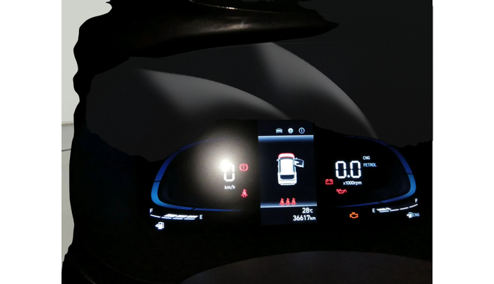 2023 Hyundai EXTER SX 1.2 CNG MT, Petrol, Manual, 36,617 km, interior