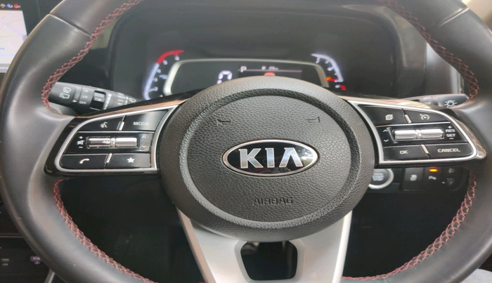 2021 KIA SONET GTX PLUS 1.5 AT, Diesel, Automatic, 33,679 km, interior